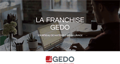 Desktop Screenshot of franchise.gedo.fr